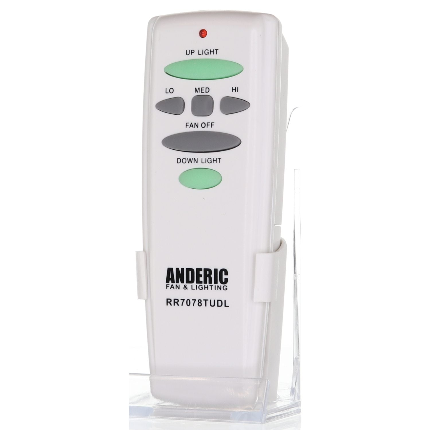 Anderic RR7078TUDL Ceiling Fan Remote Control - UC7078T with Up/Down Lights