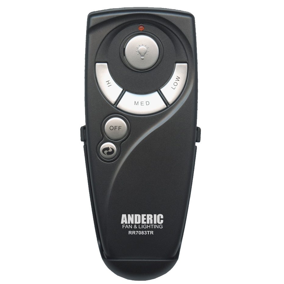 Anderic UC7083TR CHQ7083T with Reverse for Hampton Bay Ceiling Fan Remote Control - RR7083TR