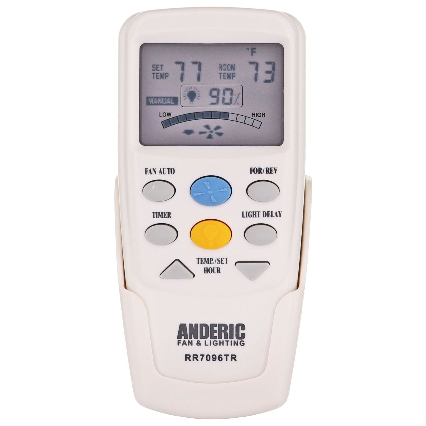 Anderic CHQ7096T / CHQ8BT7096T For Hampton Bay Ceiling Fan Remote Control with Reverse Key - RR7096TR