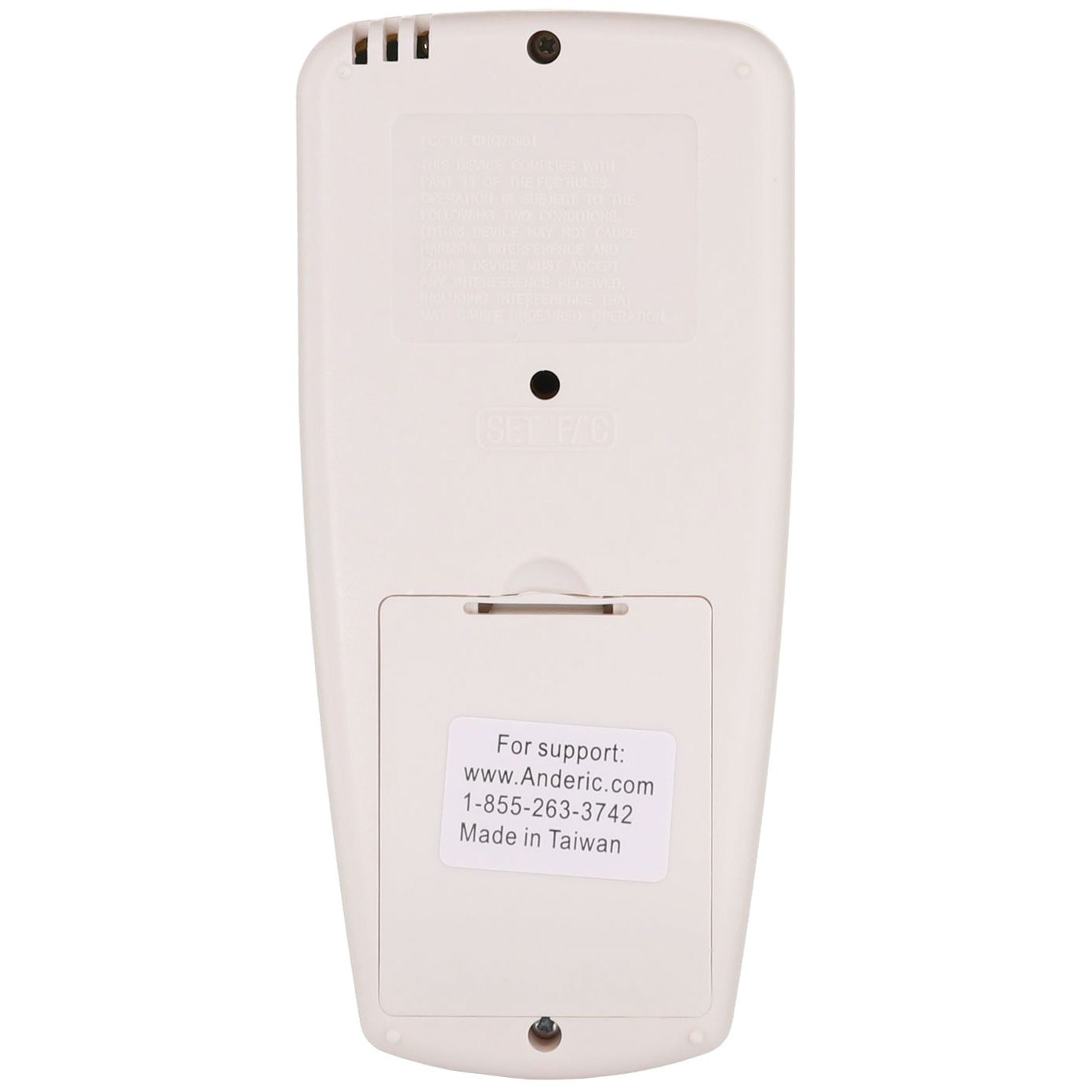 Anderic CHQ7096T / CHQ8BT7096T For Hampton Bay Ceiling Fan Remote Control with Reverse Key - RR7096TR