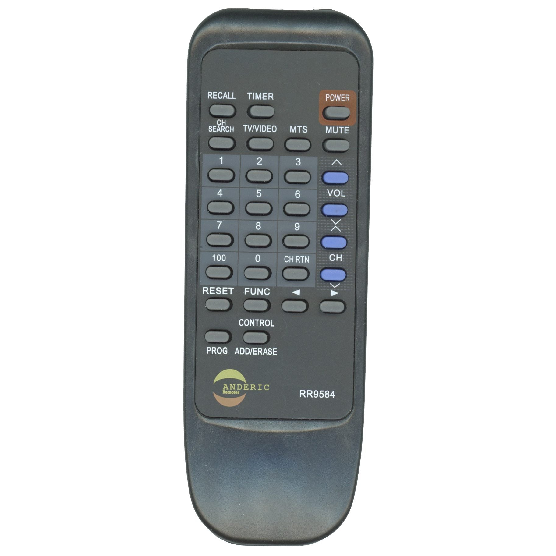 Anderic RR9584 Toshiba TV Remote Control - CT9584