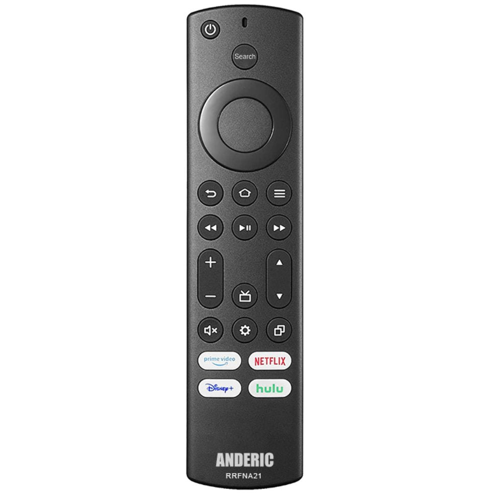 Anderic RRFNA21 for Insignia and Toshiba Fire IR TV Remote Control