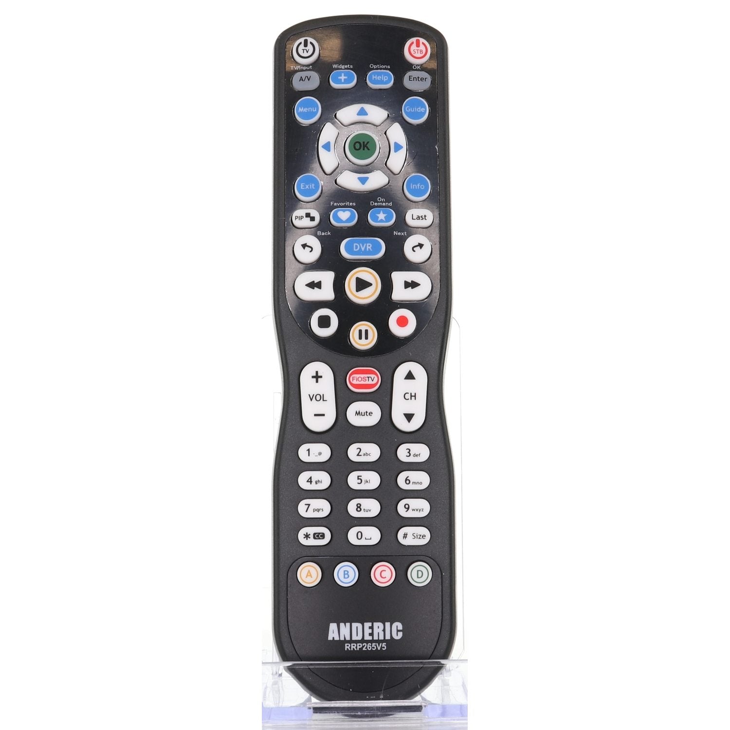 Anderic RRP265V5 for Verizon FIOS Cable Remote Control - P265v5