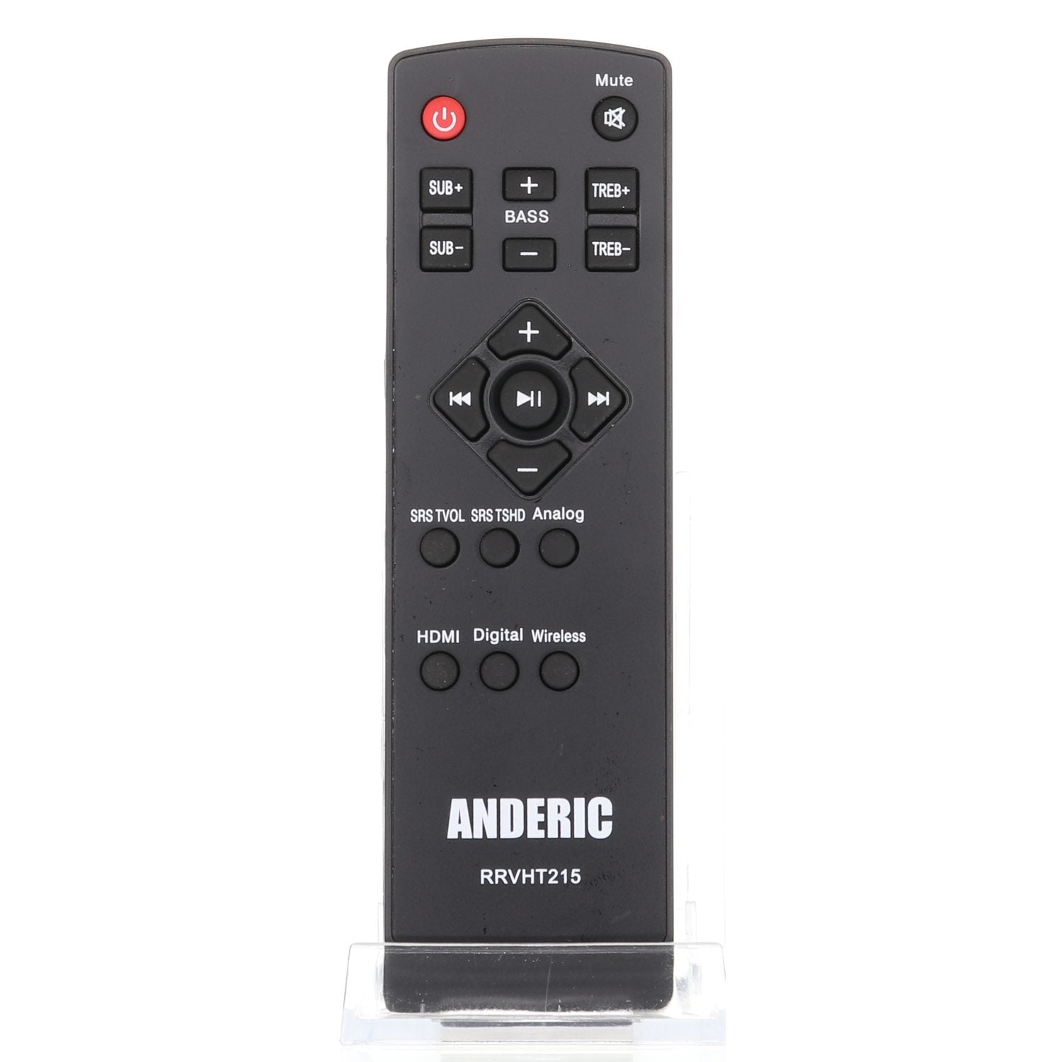 Télécommande Anderic RRVHT215 pour barre de son Vizio