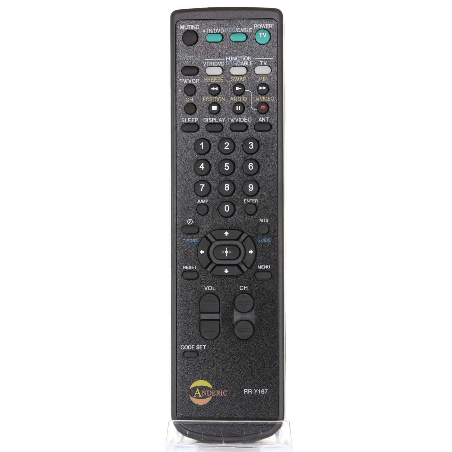 Anderic RRY167 for Sony RM-Y167 and others TV Remote Control