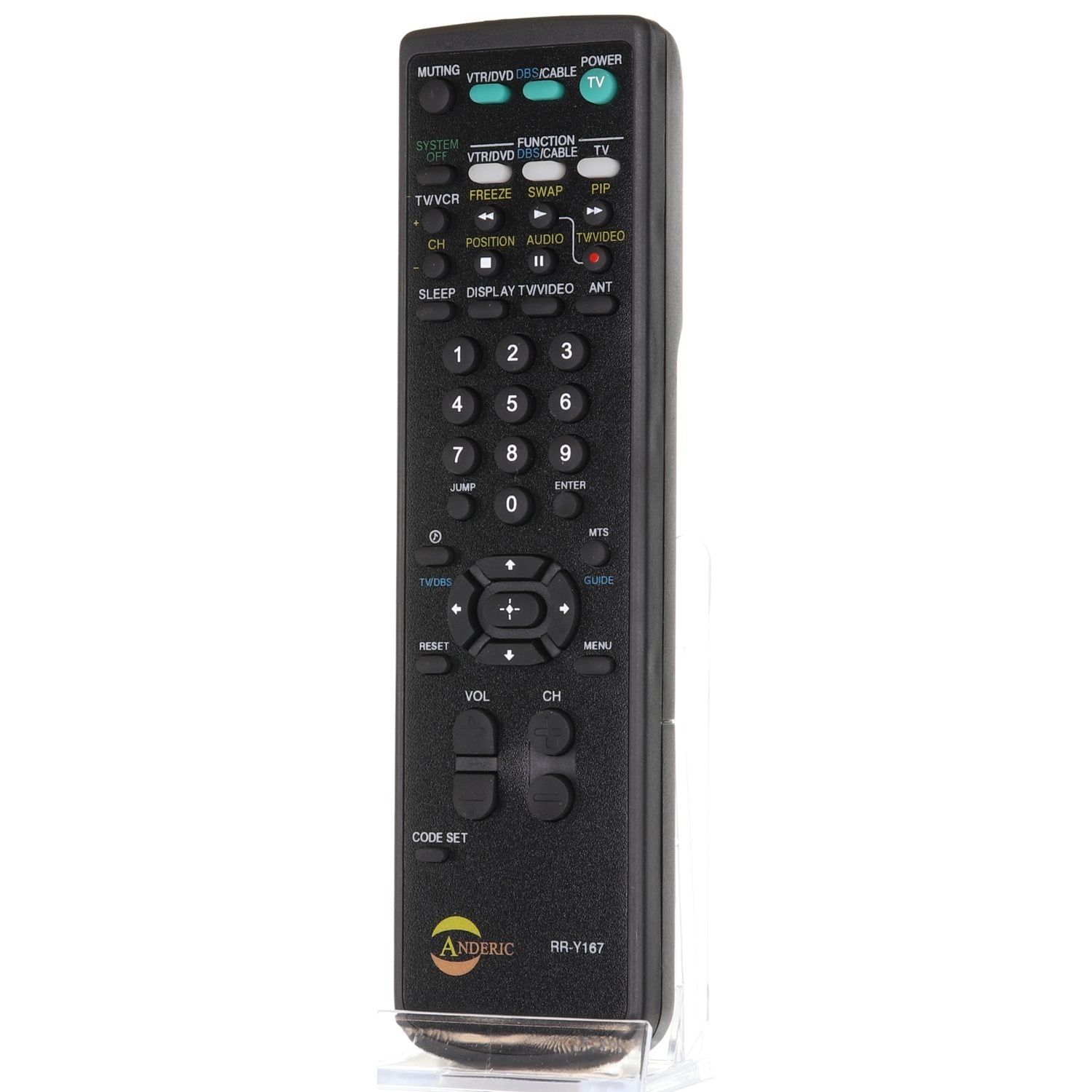 Anderic RRY167 for Sony RM-Y167 and others TV Remote Control