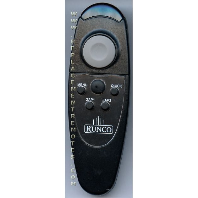 Runco RCNN63 Consumer Electronics Remote Control