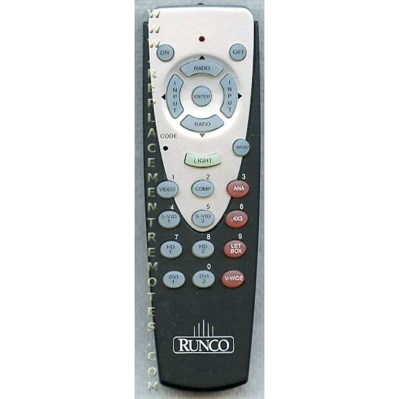 Runco RUNC3 Receiver Remote Control