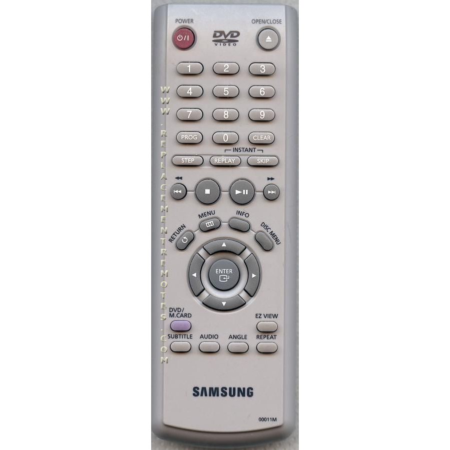 Samsung 00011M DVD Remote Control