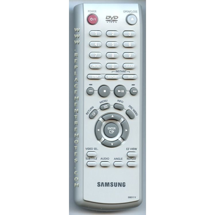 Samsung 00011Y DVD Remote Control