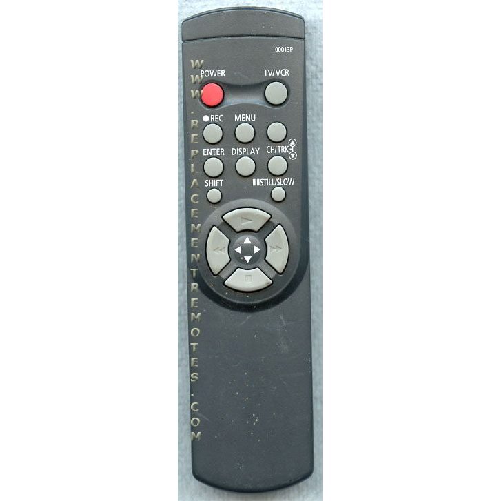 Samsung 00013P VCR Remote Control