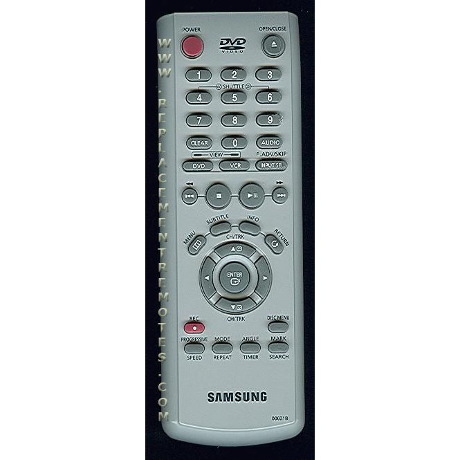 Samsung 00021B DVD Remote Control