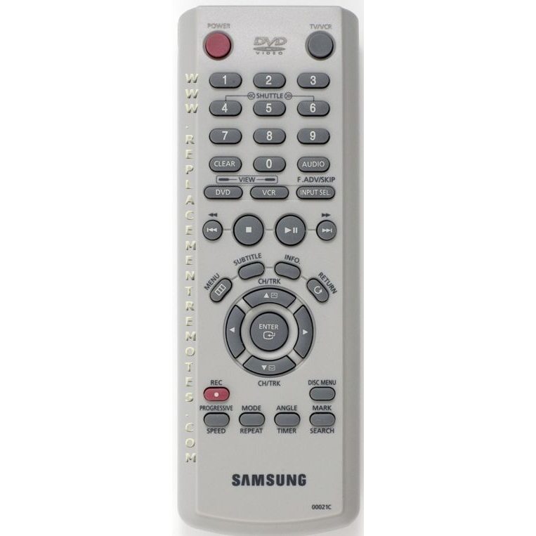 Samsung 00021C DVD Remote Control