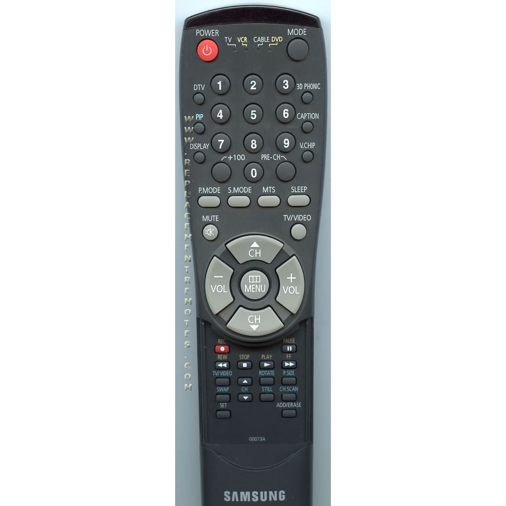 Samsung 00073A TV Remote Control