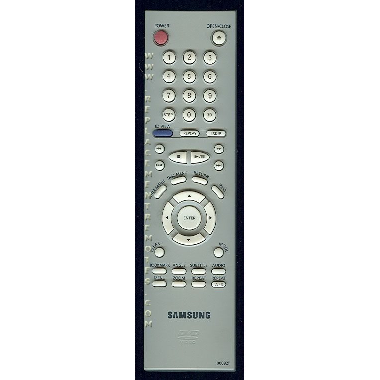 Samsung 00092T DVD Remote Control