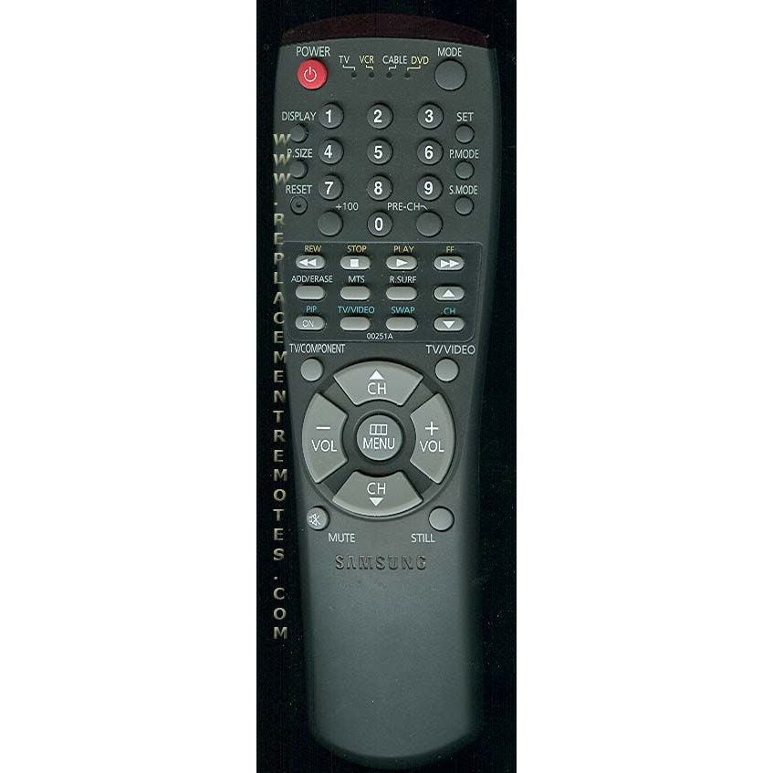 Samsung 00251A TV Remote Control