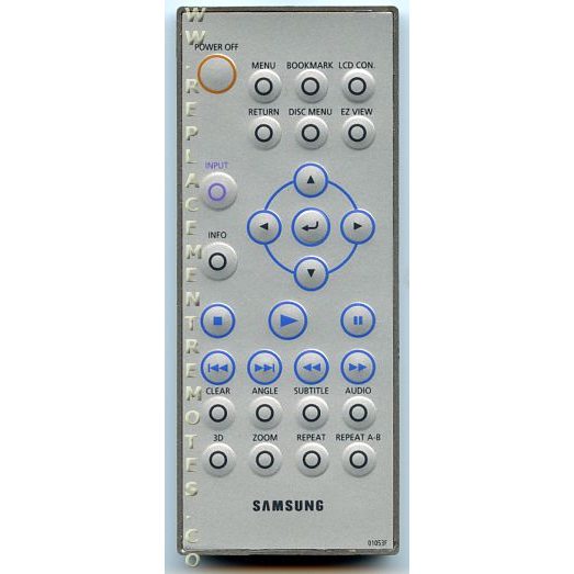 Samsung 01053F DVD Remote Control