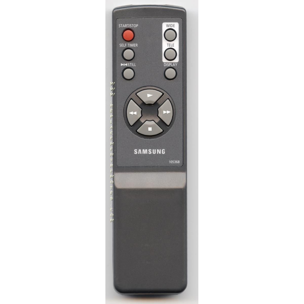 Samsung 10536B Video Camera Remote Control