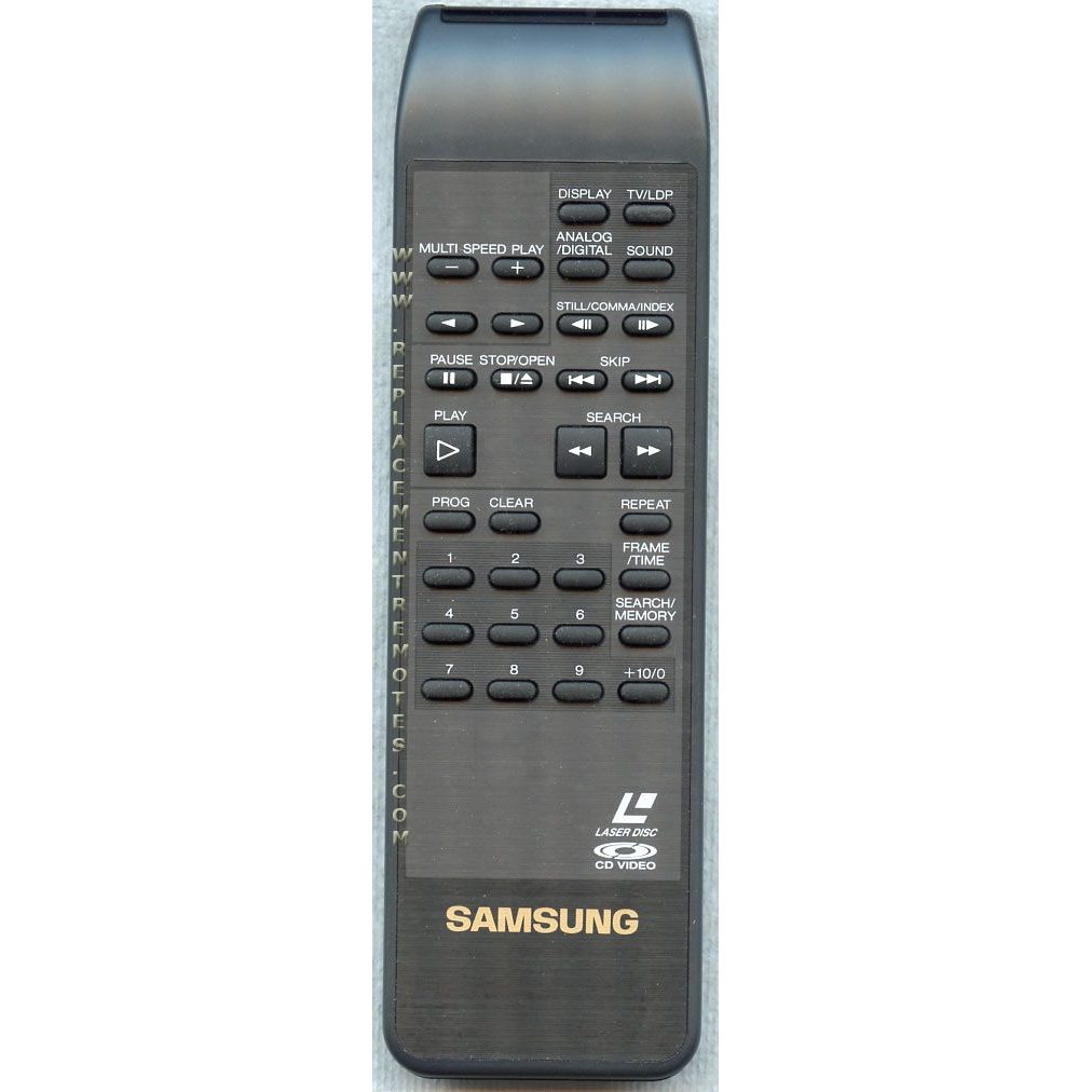 Samsung 14909500750 Laser Disc Remote Control