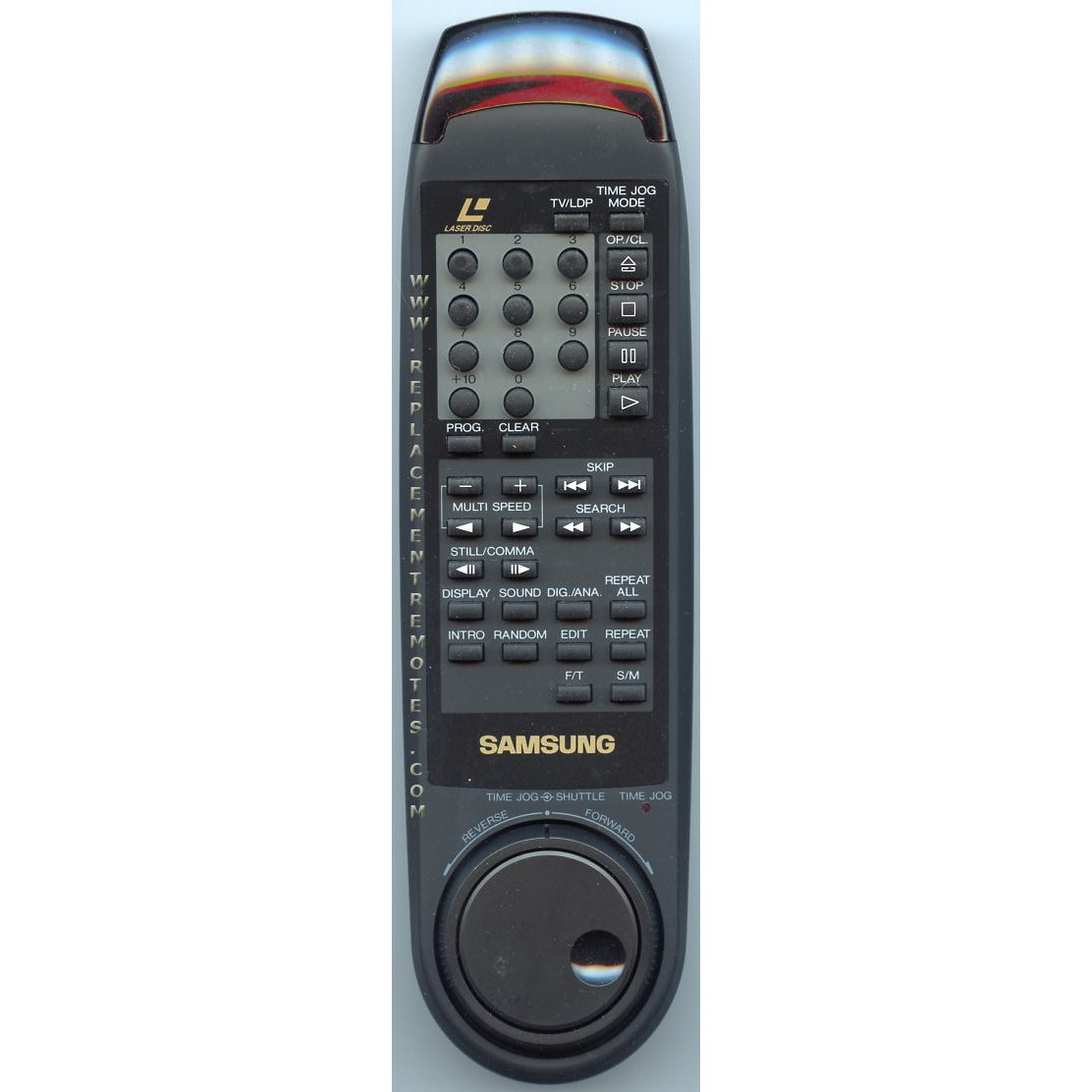 Samsung 14909502910 Laser Disc Remote Control