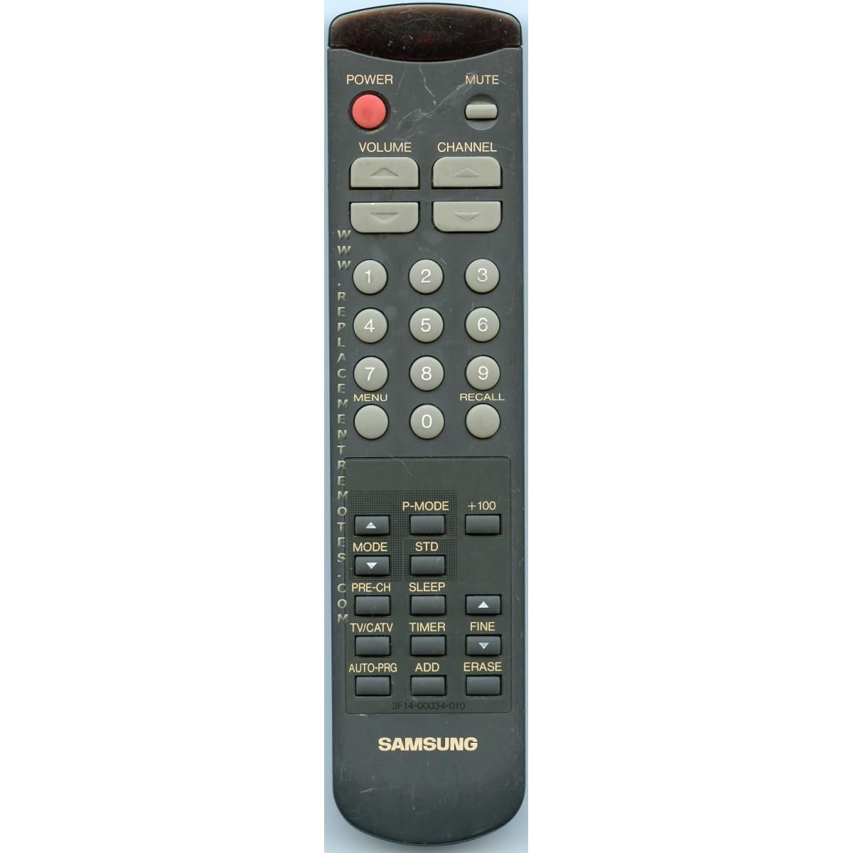 Samsung 3F1400032010 TV Remote Control