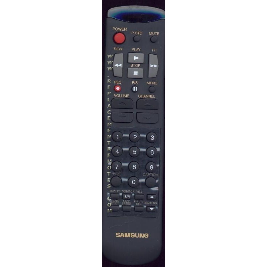 Samsung 3F1400036020 VCR Remote Control