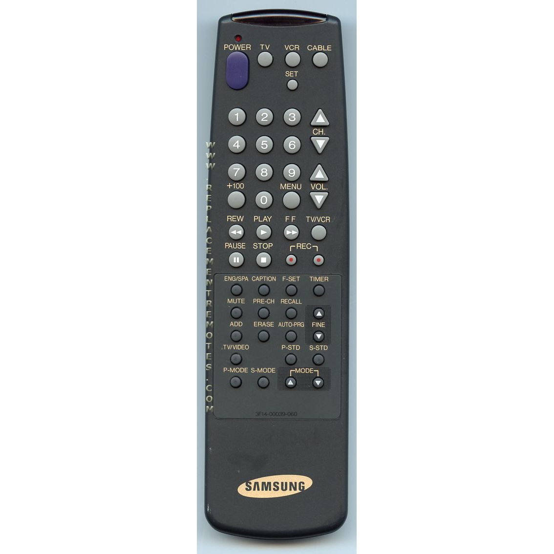 Samsung 3F1400039060 TV Remote Control