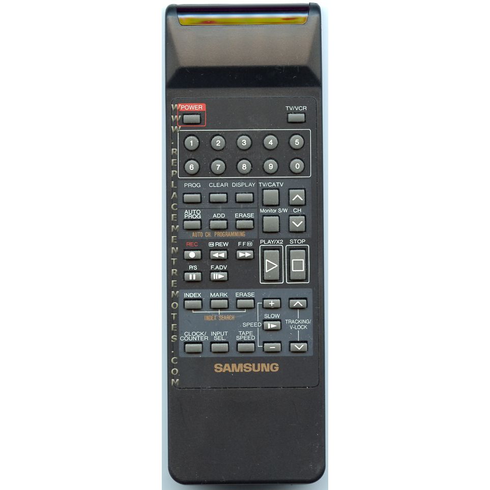 Samsung 69099612130 VCR Remote Control