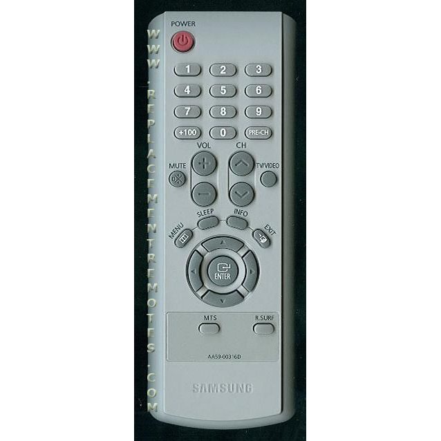 Samsung AA5900316D TV Remote Control