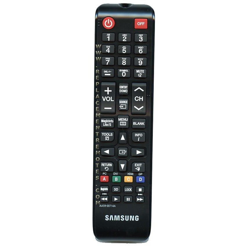 Samsung AA5900714A Monitor Display TV Remote Control