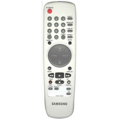 Samsung AA5910026F TV/VCR Remote Control