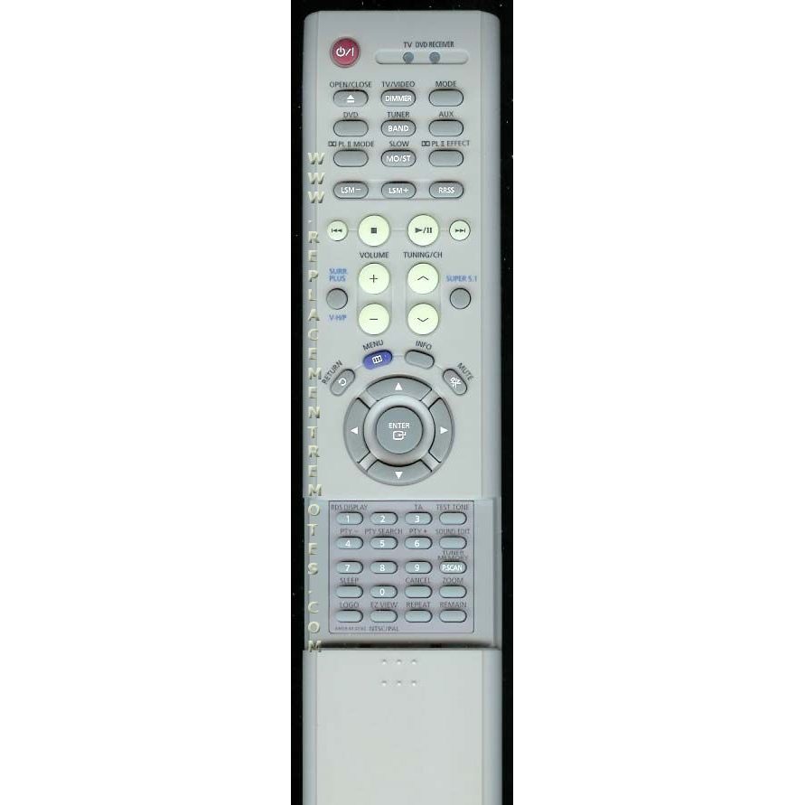 Samsung AH5901323Q DVD Remote Control