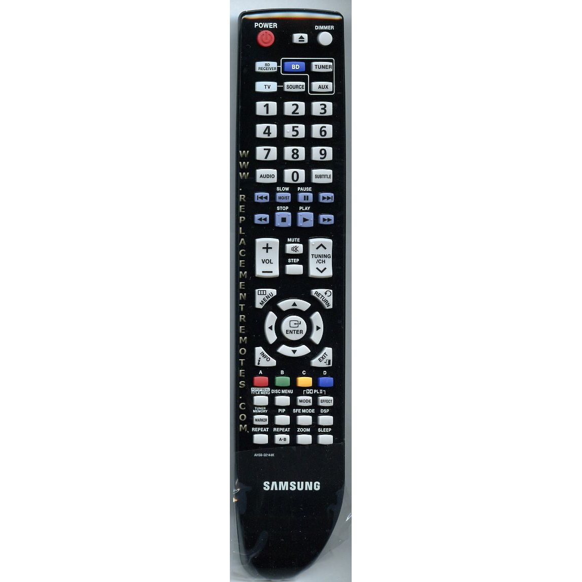 Samsung AH5902144K Blu-ray Remote Control