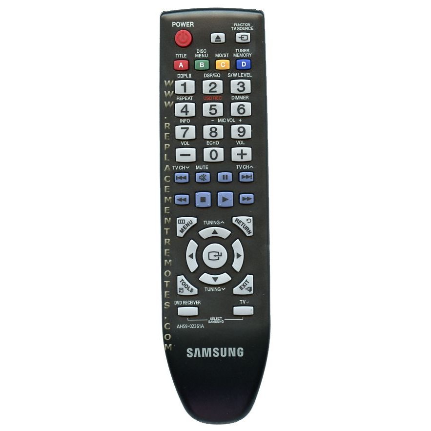 Samsung AH5902196F DVD Remote Control