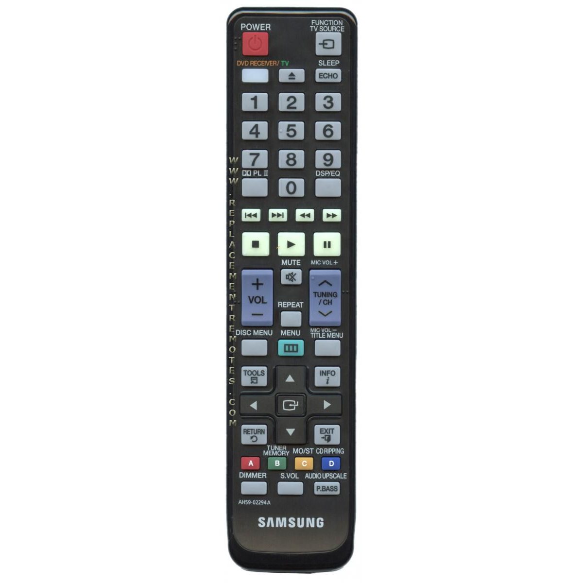 Samsung AH5902294A DVD Remote Control