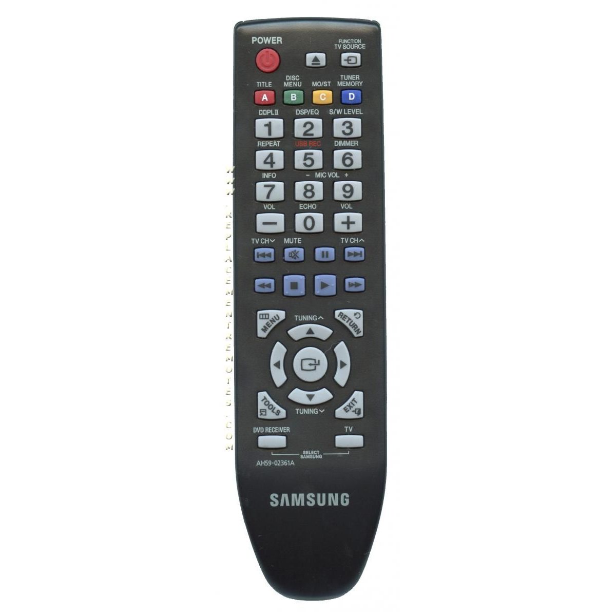 Samsung AH5902361A DVD Remote Control