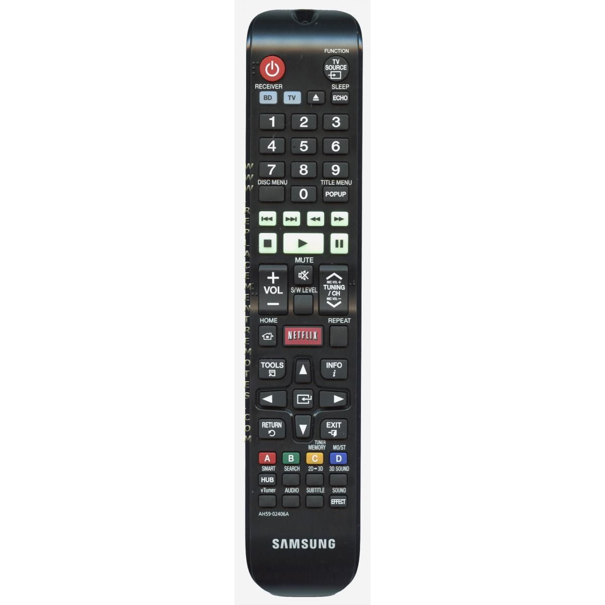 Samsung AH5902406A Blu-ray Remote Control