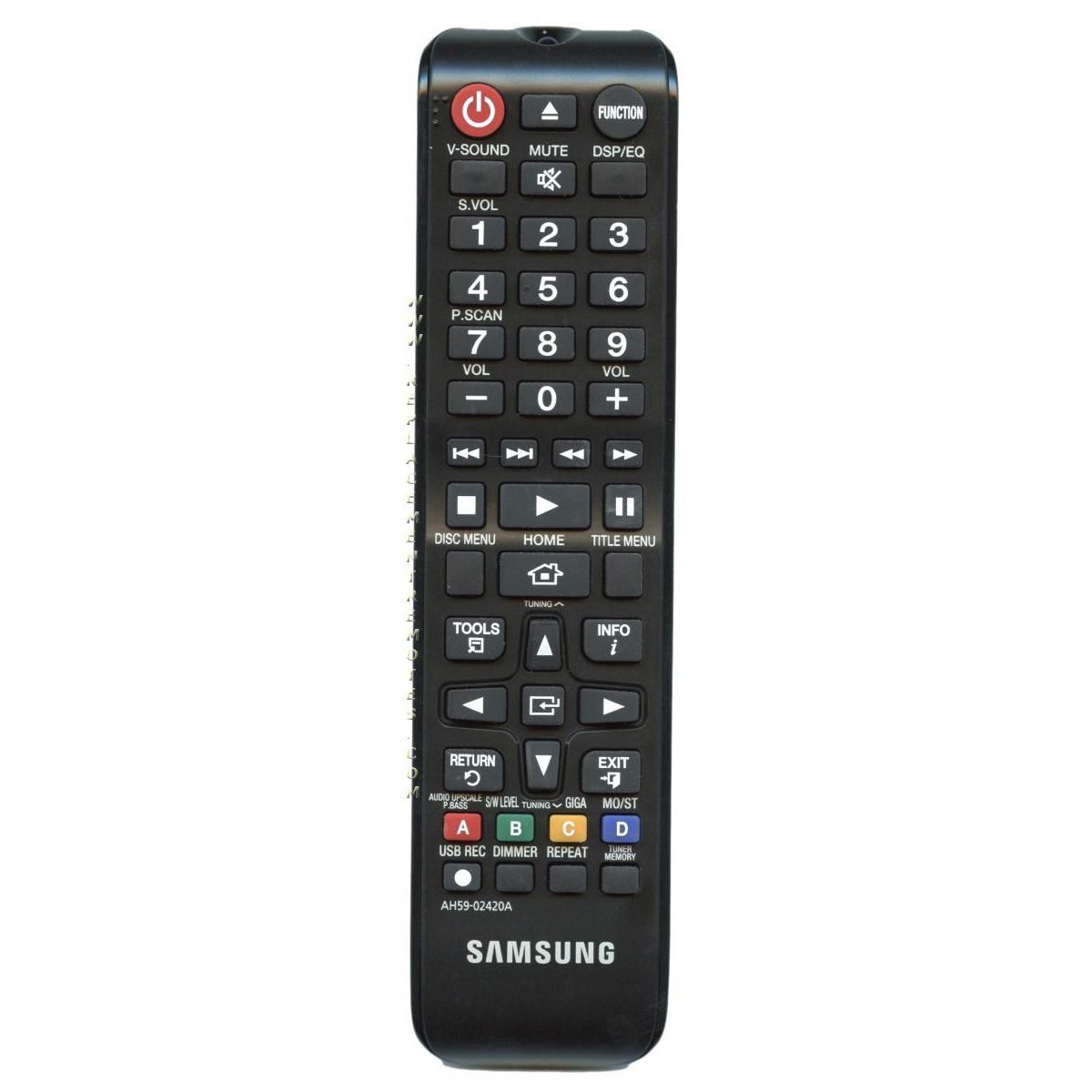 Samsung AH5902420A / TM1241 DVD Remote Control