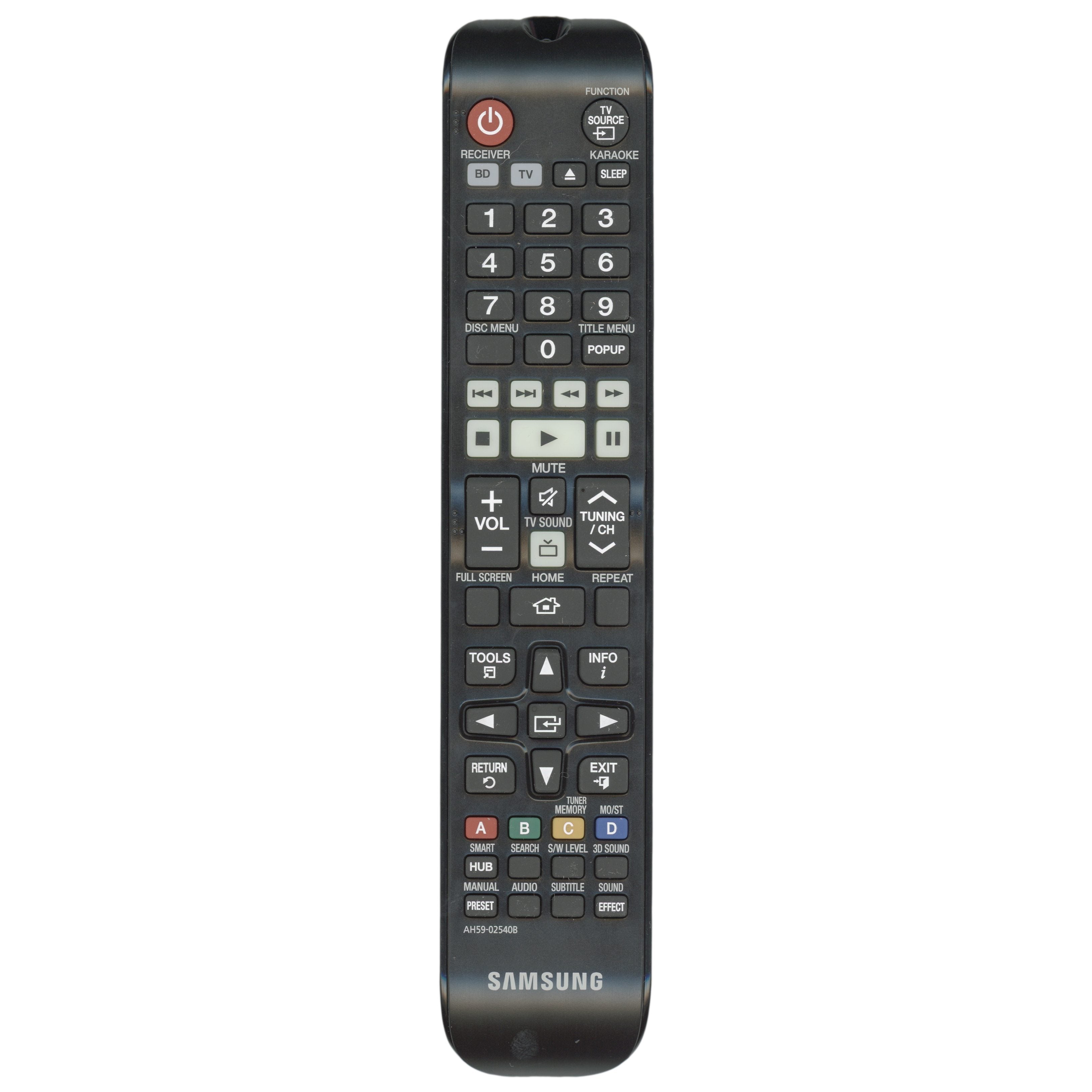 Samsung AH5902540B Blu-ray Home Theater Remote Control