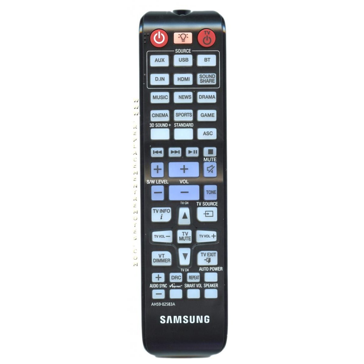 Samsung AH5902583A Sound Bar Remote Control