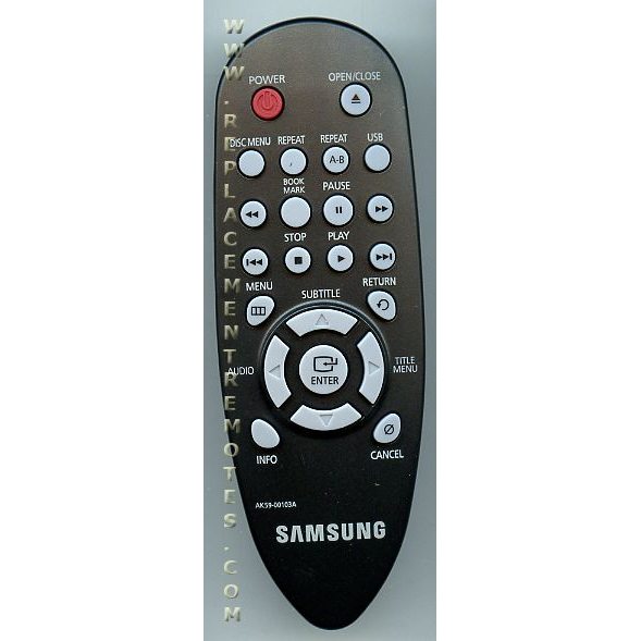 Samsung AK5900103A DVD Remote Control