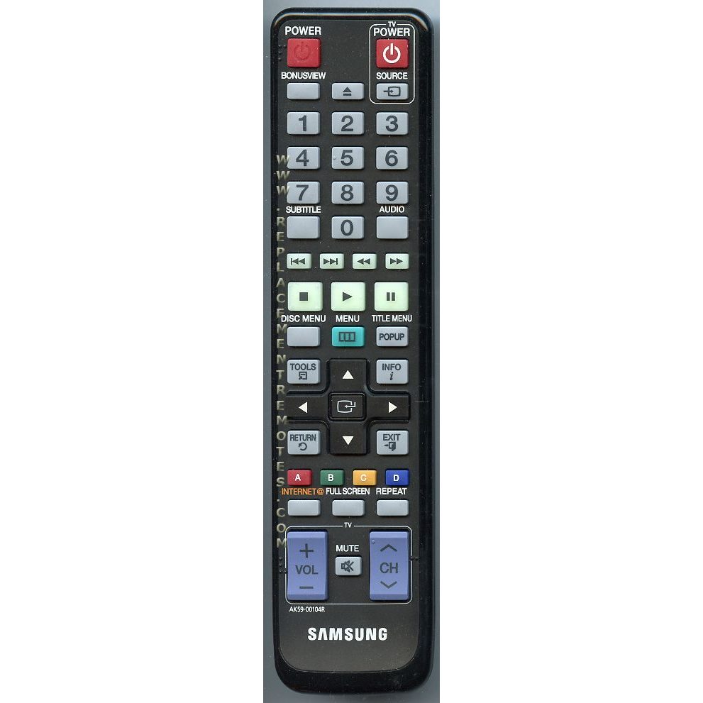 Samsung AK5900104R Blu-ray Remote Control