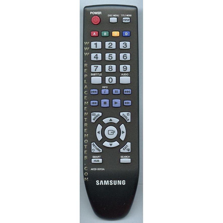 Samsung AK5900113A DVD Remote Control