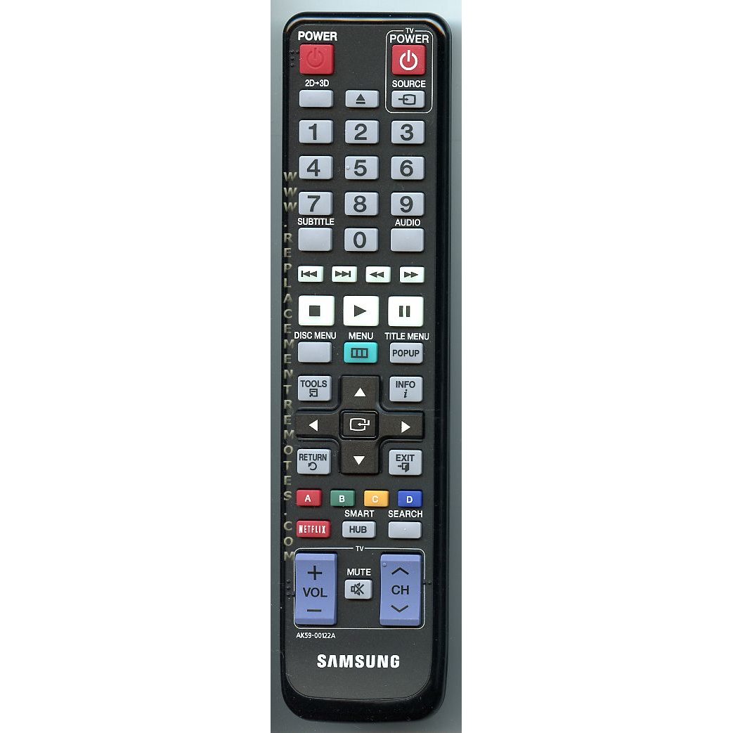 Samsung AK5900122A DVD Remote Control