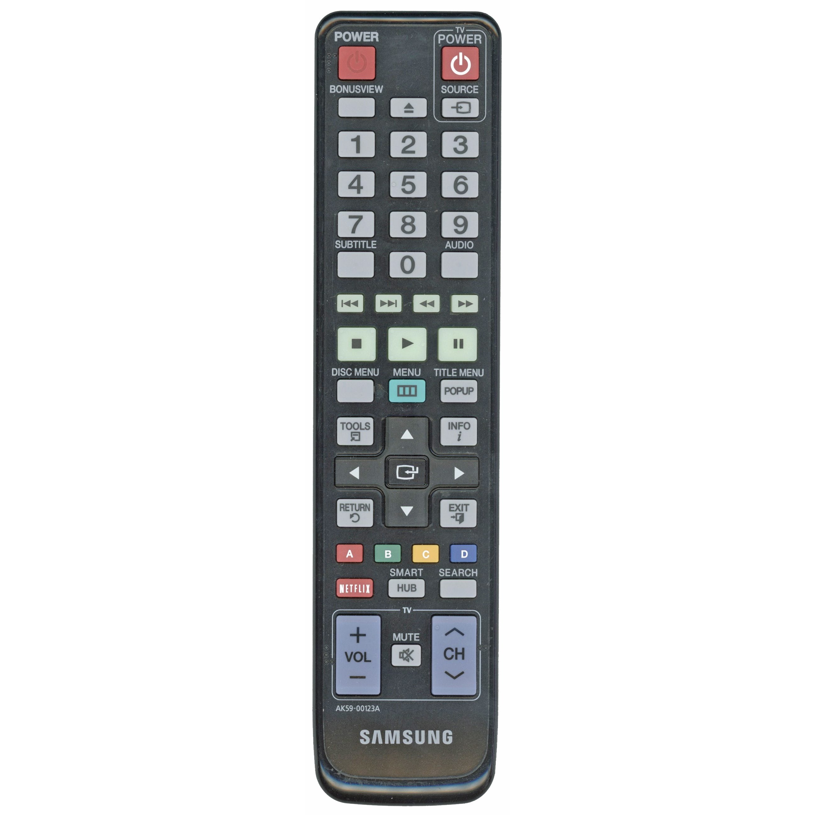 Samsung AK5900123A DVD Remote Control