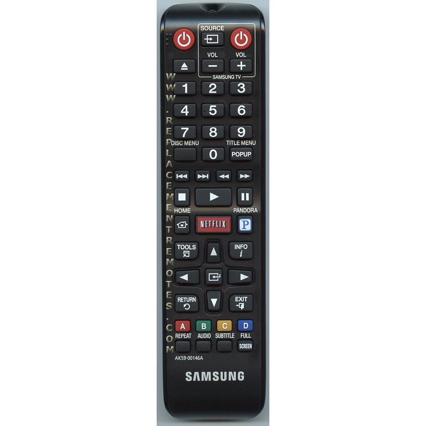 Samsung AK5900146A DVD Remote Control