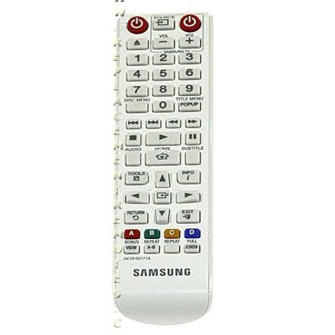 Samsung AK5900171A DVD Remote Control