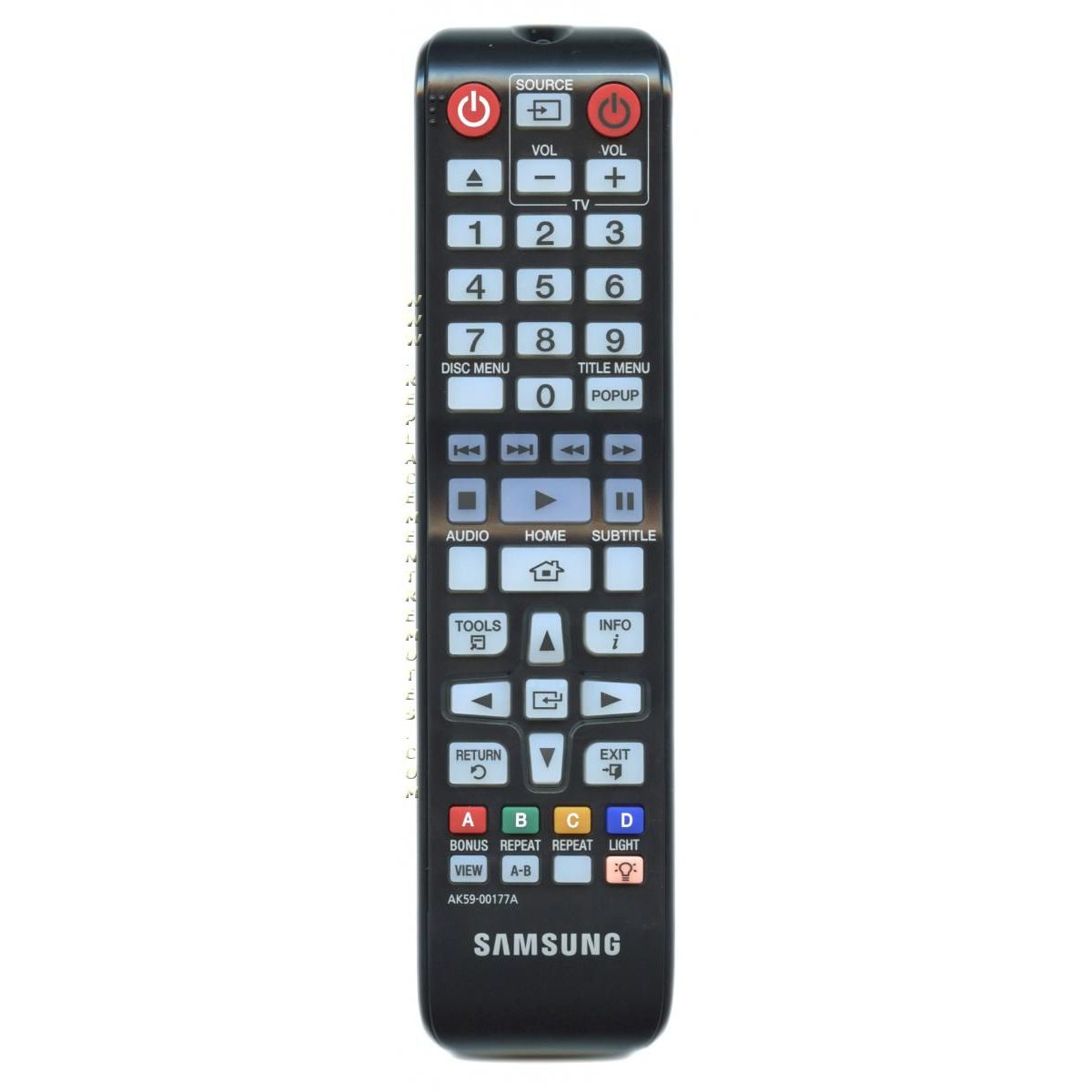 Samsung AK5900177A DVD Remote Control