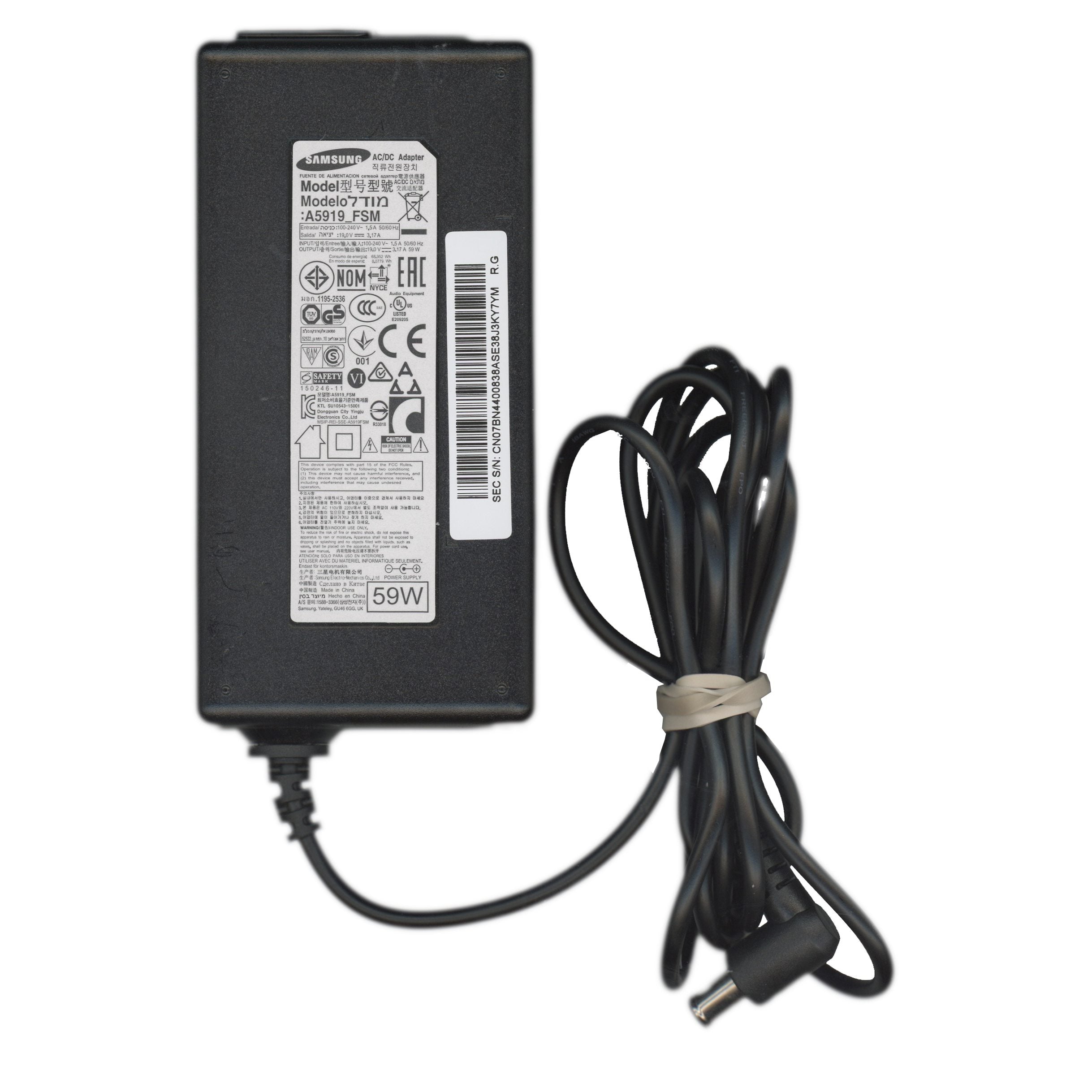 Samsung BN4400835A AC/DC Adapter kit Power Supply