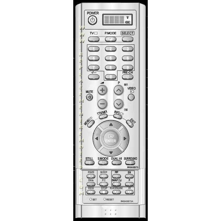 Samsung BN5900373A TV Remote Control